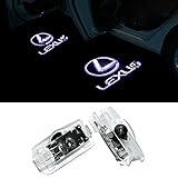 Flyox Universal Car Door LED Logo Projector Lamp Ghost Shadow Welcome Lights Laser Emblem Logo Kit for LEXUS Series (2 Pack )