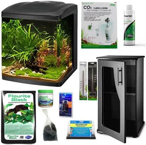 Coralife Size 16 LED BioCube Aquarium PREMIUM FRESHWATER PLANTED TANK Bundle