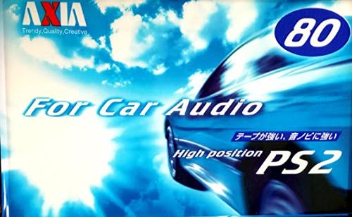 Axia カセットテープ ハイポジション 80分 Ps2l 新作続 80 Ps2 4本セット