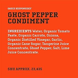 Ghost Pepper Hot Sauce by Yellowbird - Hot and