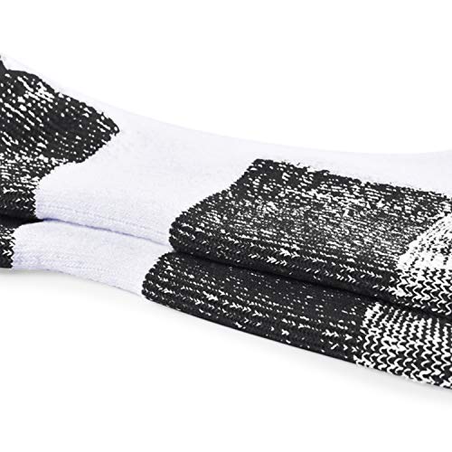 JOURNOW Men's Cotton Moisture Wicking Extra Heavy Cushion Sport Hiking