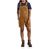 Carhartt Women's 106197 Women's Rugged Flex Relaxed Fit Canvas Shortall