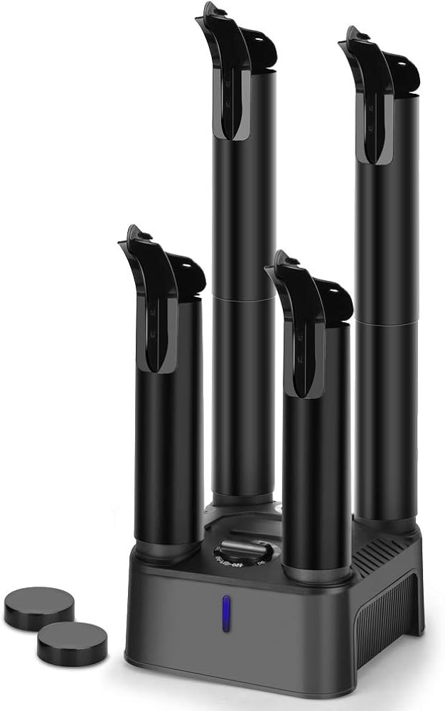 TRUSTECH Boot Dryer - Electric 4 Shoe Dryer with Heat Blower & 180 MIN Timer, Quick Drying & Super Quiet, Boot Warmer Dryer for Work Boots, Shoes, Gloves, Socks, Heat Blower Deodorizer: Shoes