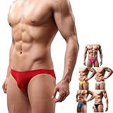 HP95(TM)Men's Bikini Underwear,Ultra-Thin Breathable Boxers Bulge Shorts Briefs