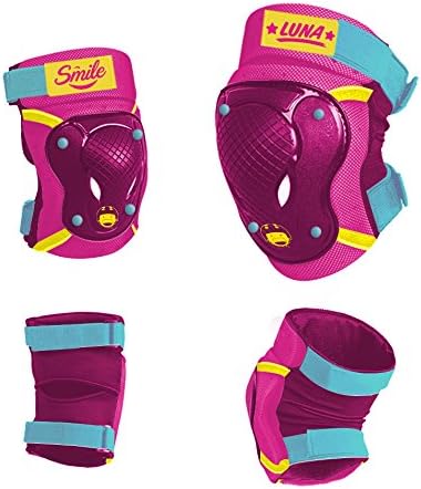 Disney Protection Des Genoux Et Des Coudes Soy Luna Protection Pour Le Patinage Et Pour Le Sport Multicolore Taille S