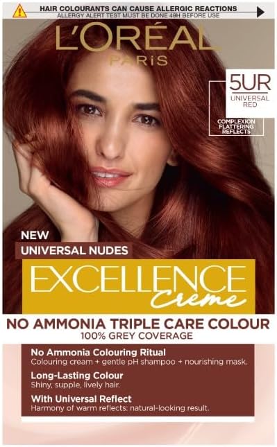 L'Oréal Paris Excellence Universal Reds Ammonia-Free Hair Colour 5UR Universal