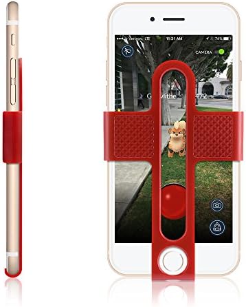 Pokemon Go Aim Assist Plate Outdoor Pokeball Aimer Pokemon Games Accessories, Phone Case Express Install for iPhone 7 Plus iPhone 6/6s Plus