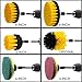 QUIENKITCH 12Piece Drill Brush Attachment Set, Power Drill Scrubber Brush with Scrub Pads & Extend Long Attachment All Purpose Cleaning Kit for Grout, Tiles, Sinks, Bathtub, Bathroom, Auto & Kitchen