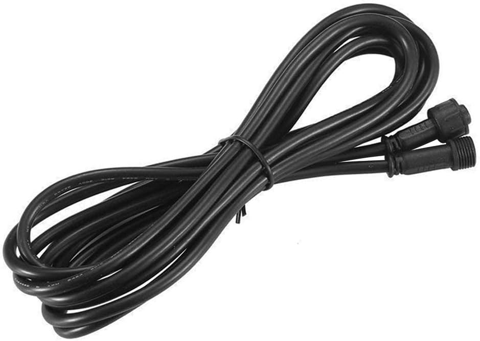 GEYUEYA Home 3 Pin Extension Cable for Decking Lights 1M 2700K-6500K IP67