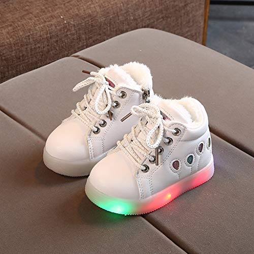 Fainosmny Flat Shoes Ankle Boots White