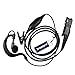 abcGoodefg® PM12 G Shape Two-way Radio Surveillance FBI Style Police Earpiece Kit for Motorola XPR3300 and XPR3500 XIR P6620 XIR P6600 E8600 E8608 MotoTRBO