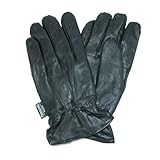 Dorfman Pacific Mens Leather Thinsulate Lined Water Repellent Winter Gloves