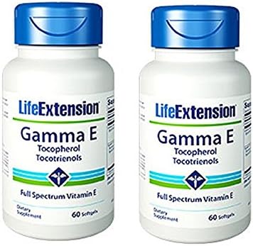 Life Extension Gamma E 360 Mg, 60 softgels (60x2)