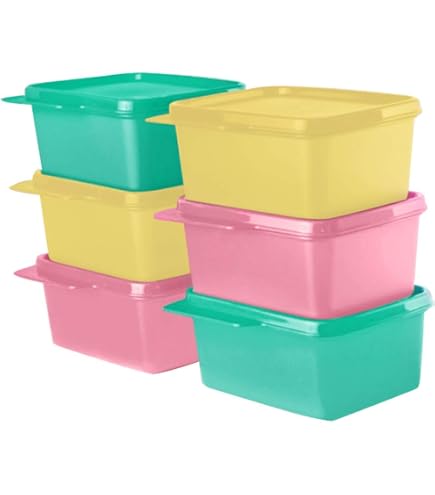 Amazon.com: Tupperware Tropical Plastic Container Set, 230ml, Set