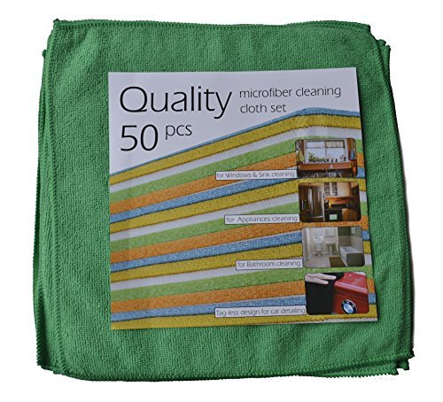 国際ブランド 品質マイクロファイバー車wash乾燥タオルプロフェッショナルグレードプレミアムマイクロファイバータオル車オレンジ2 Gsm 50パック 12 X12 30x30cm グリーン Mfcg50 B06vwvjnbz 12 X12 30x30cm グリーン 限定製作 90a3acu P1ai