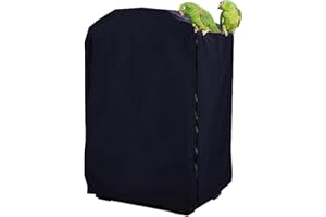 QBLEEV Birdcage Cover, Parrot Cage Night Cover Shade, Pet Universal Blackout Windproof Light-Proof Sleep Reduces Distractions