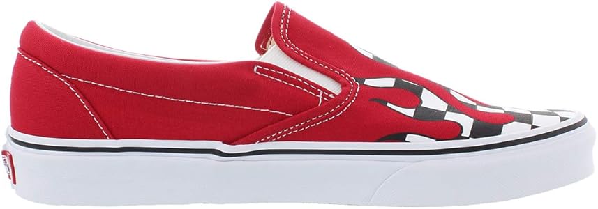 vans with checkered flames