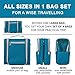Hanging Toiletry Bag - Set 3 in 1 - Best Detachable Grooming Essentials Travel Toiletries Organizer - Makeup Cosmetic Case - Shower Shaving Dopp Kit - Waterproof Portable Hygiene Bag - For Men & Women