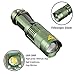 Pocketman Pack of 5, 7W 300LM 3 Modes Mini LED Flashlight Torch Tactical Lamp