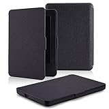 MoKo Case for Amazon Kindle 7th Gen - Ultra Lightweight Shell Case Stand Cover Case for Amazon Kindle 2014 (7th Generation), Black