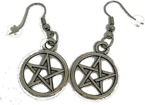 Supernatural Pentagram Earrings