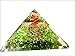 Jet Peridot Orgone Pyramid 60 mm Free Jet International Crystal Therapy Booklet Gemstones Copper Metal Mix Rare Healing Positive Energy EMF Protection Radiation Waves Reduction