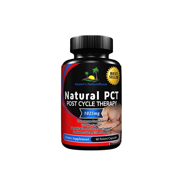 Buy Natural PCT Post Cycle Therapy Supplement, Maintain ...