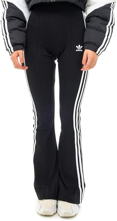 adidas bell bottom track pants
