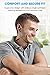 SoundPEATS Bluetooth Headphones in Ear Wireless Earbuds 4.1 Magnetic Sweatproof Stereo Bluetooth Earphones for Sports with Mic (Upgraded 7 Hours Play Time, Secure Fit, Noise Cancelling) - Blue