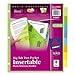 Avery Big Tab Two-Pocket Insertable Plastic Dividers, 8-Tabs, 1 Set (11907)