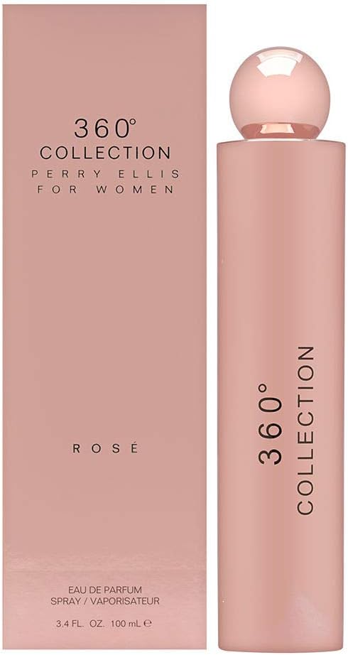 Perry Ellis 360 Collection Rose by Perry Ellis Eau De Parfum Spray 3.4 oz / 100 ml (Women)