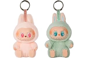 FANGOOL LABUBU Doll Toys Game Set Popular Labubu Plush New,Labubu Wings of Fortune Vinyl,Toys for Modem Home Decor, Toy Set(2PCS)