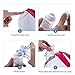Facial Nano Steamer Hot Steam Ionic Face Spa Steaming Machine for Home Facials Personal Facial Sauna Device Vaporizing Moisturizer Humidifier for Skincare Beauty BPA Free Red Color