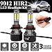 9012 HIR2 Bulb Replacement 9012 HIR2 24000LM Led Headlight Conversion Kit Hi Lo beam Headlight Bulbs Halogen Headlight Replacement 240W 24000LM White Projector Beam Plug-N-Play