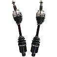 AutoShack Front CV Axle Shaft Assembly Set of 2 Replacement for 2002-2011 Ram 1500 3.7L 4.7L 5.7L 5.9L V6 V8 4WD Driver and Passenger Side DSK1101PR