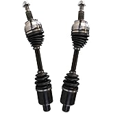 AutoShack Front CV Axle Shafts Replacement for 2002-2010 Dodge Ram 1500 2011 Ram 1500 2-PC
