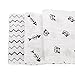Muslin Baby Swaddle Blanket 3 Pack-Truedays 47''X 47'' Large Muslin Swaddle Best Soft Unisex for Boys or Girls Perfect for Nursery Sets-3 Beautiful Design …