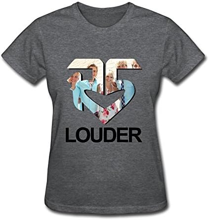 KEIKO Women's Rock Band Ross Lynch R5 T-shirts XXL DeepHeather