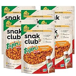 Snak Club Toasted Corn, Tajin Clasico Chili & Lime