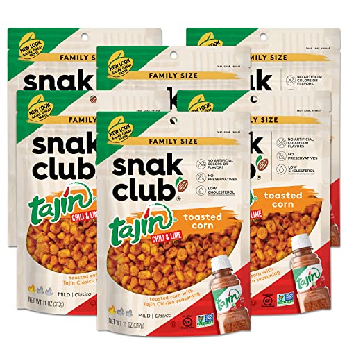 Snak Club Toasted Corn, Tajin Clasico Chili & Lime
