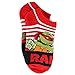 TMNT Teenage Mutant Ninja Turtles Boys 6 pk Socks (6-8 Boys, Mutant No Show)