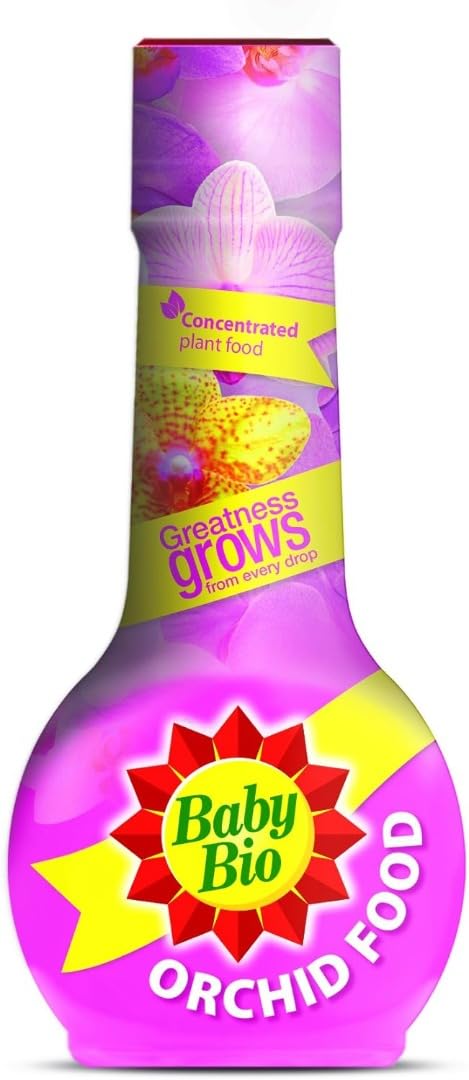 2 x Baby Bio Orchid Food Feed Fertilizer 175Ml