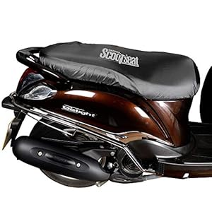 Oxford CV185 elastische zadelhoes zwart maat S