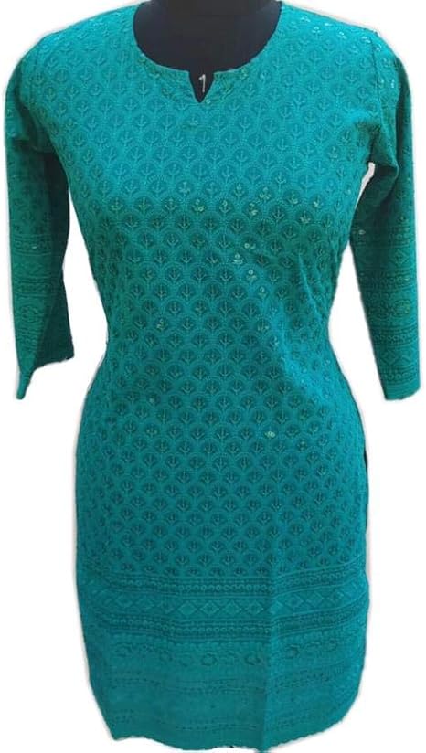 chikan top embroidery