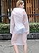 Aircee (TM) Transparent Women Ladies Rainwear Dots Style Hooded Jacket Long Raincoat (L, Pink Snow)