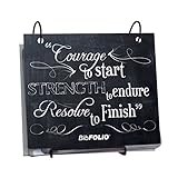 BibFOLIO Chalkboard Courage to Start