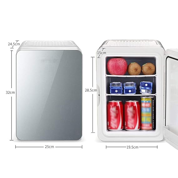 Dvuboo Mini frigorífico, Minibar Pequeño, 10 litros, 30 db ...