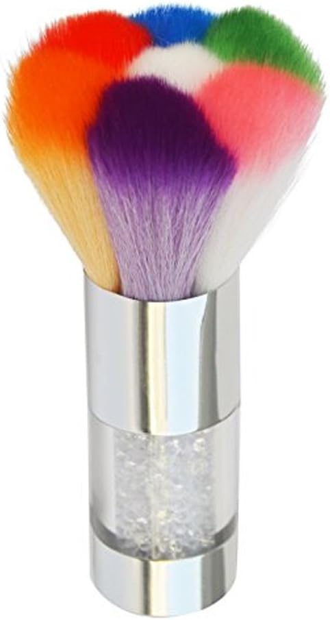 TEEROVARhinestones Nail Art Dust Remover Powder Brush Cleaner For Acrylic & UV Nail Gel