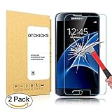 [2Pack]Samsung Galaxy S7 Screen Protector,OTCkicks Samsung Galaxy S7 [Case Friendly] Tempered Glass 3D Curved Screen Protector, Anti-Fingerprint HD Screen Protector Film for Samsung Galaxy S7