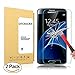 [2Pack]Samsung Galaxy S7 Screen Protector,OTCkicks Samsung Galaxy S7 [Case Friendly] Tempered Glass 3D Curved Screen Protector, Anti-Fingerprint HD Screen Protector Film for Samsung Galaxy S7